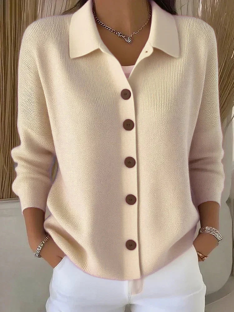 Women's Button-Up Cardigan | Soft Knit Autumn Sweater