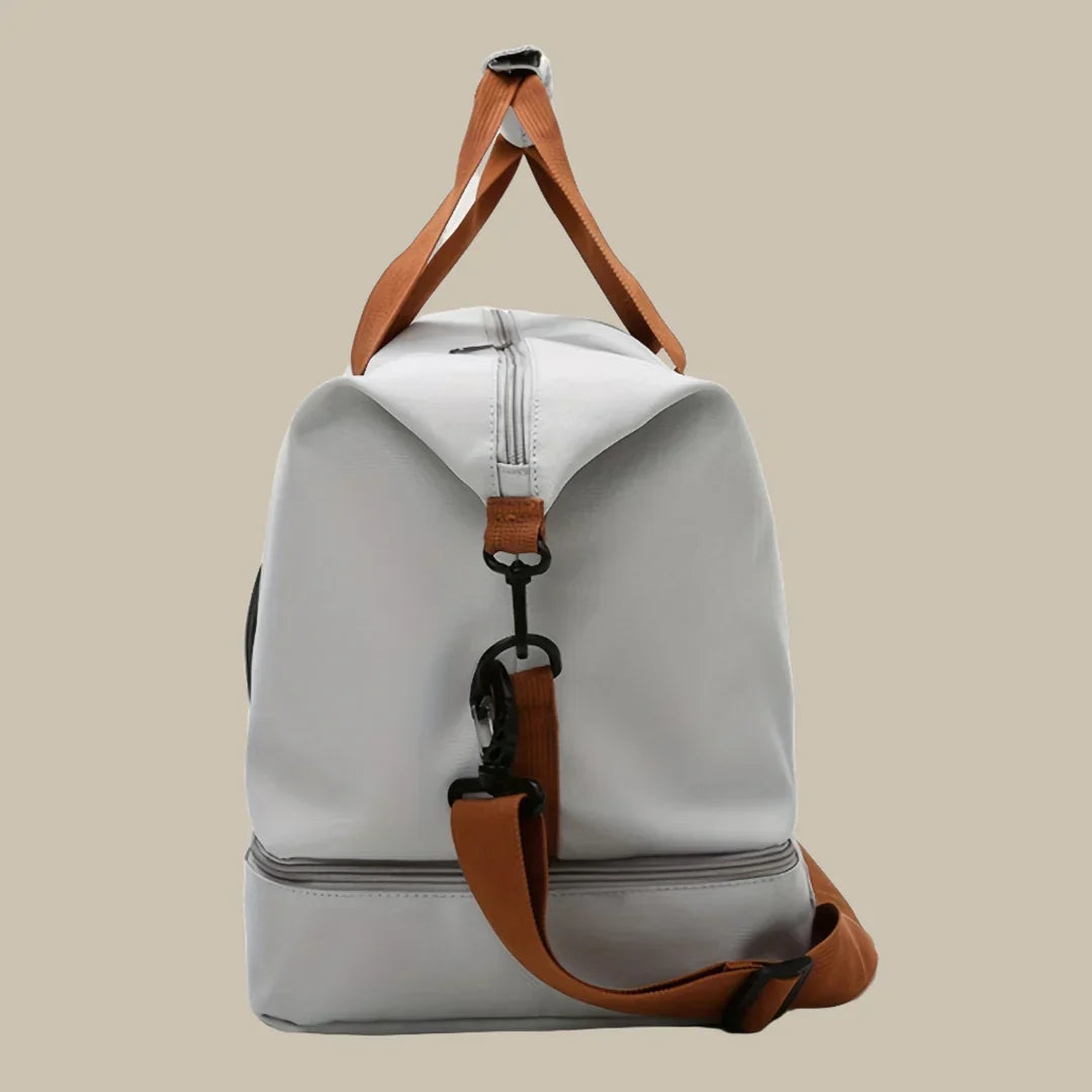 Travel Duffel Bag with Shoe Compartment