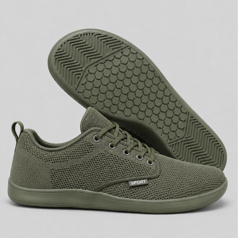 Baskets légères en mesh à lacets pour homme