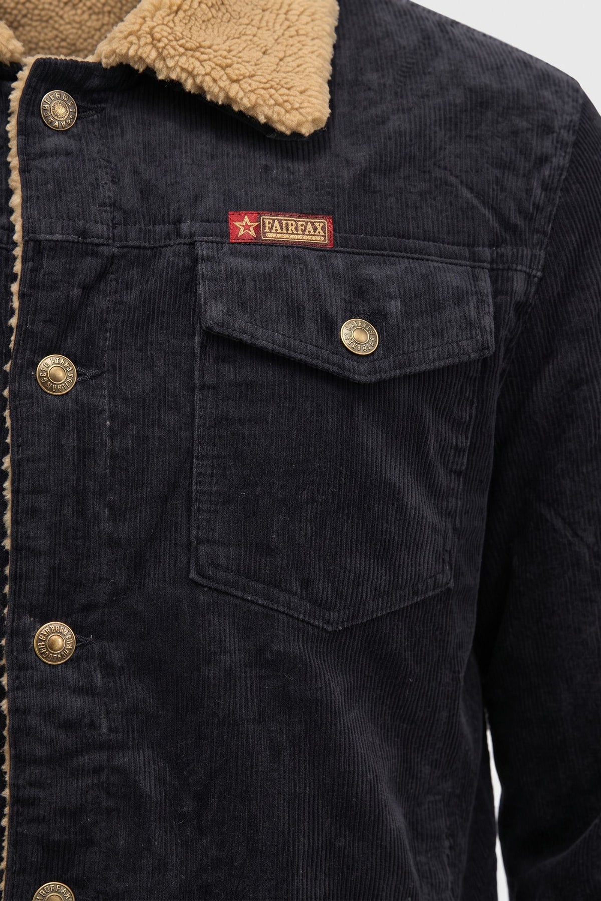 Veste de ranch pour homme | Veste de travail à boutons-pression