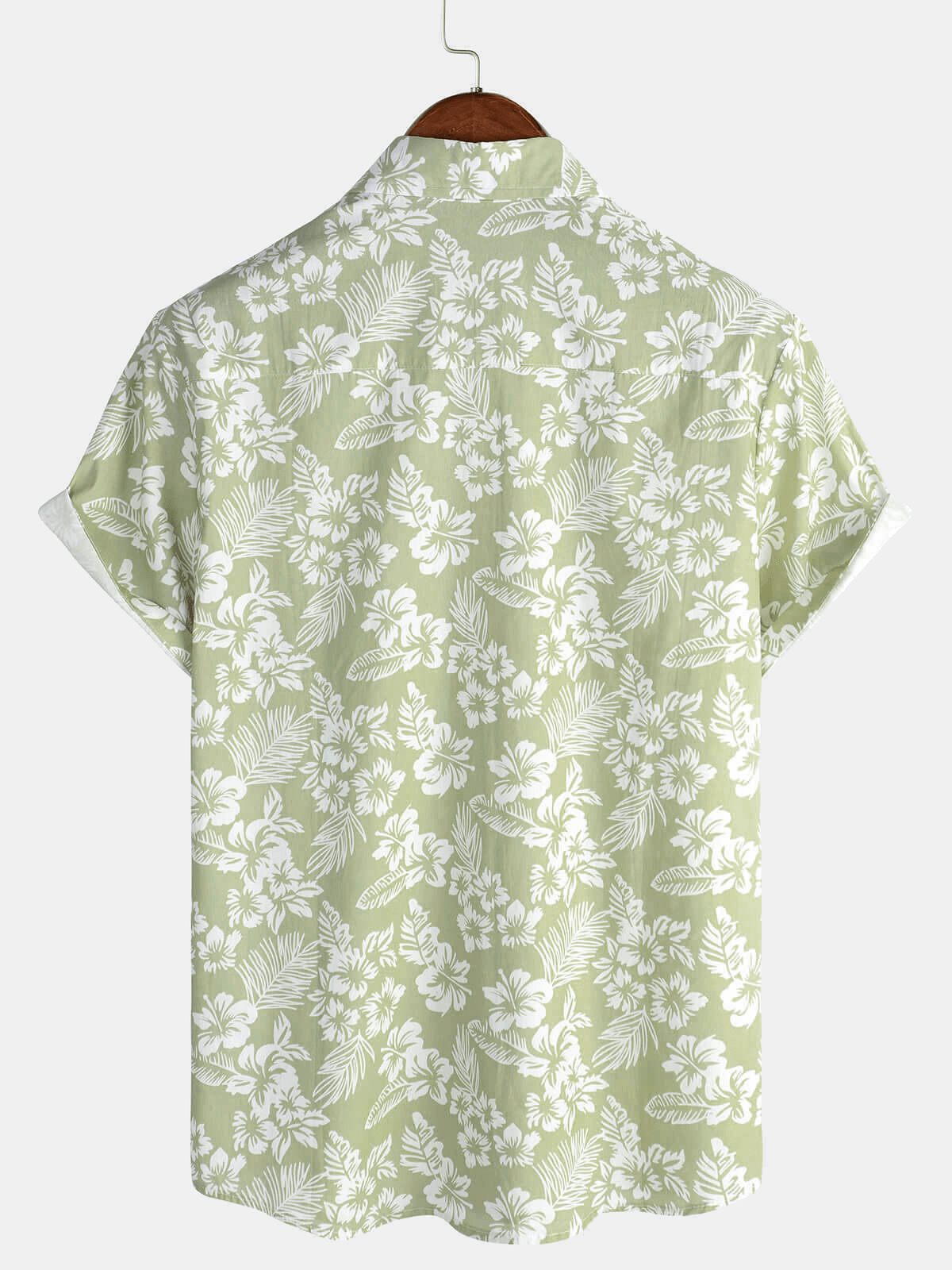 Men’s Tropical Floral Short Sleeve Shirt