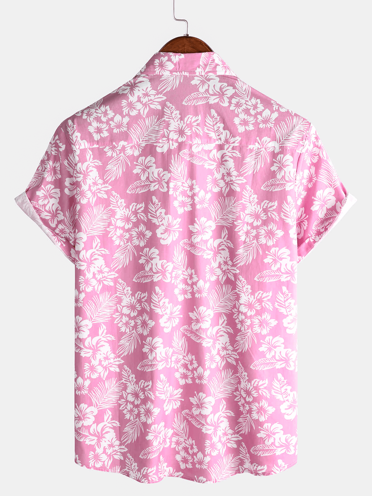 Men’s Tropical Floral Short Sleeve Shirt