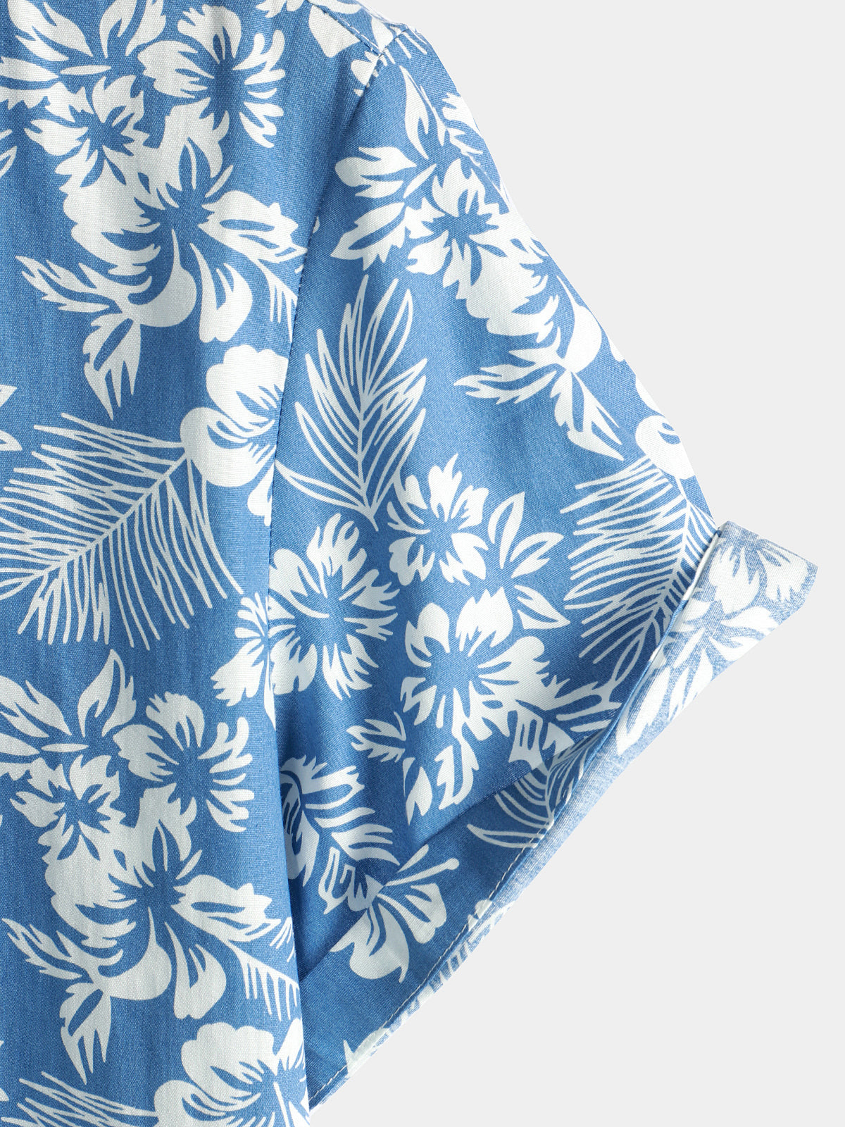 Men’s Tropical Floral Short Sleeve Shirt