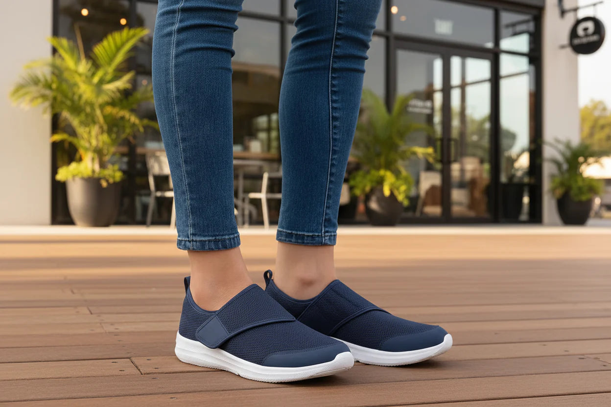 Women's Adjustable Slip-On Walking Shoes