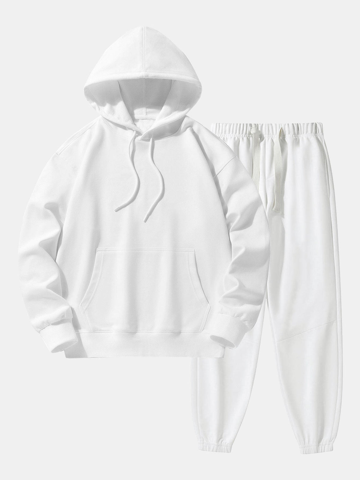 Men's Relaxed Hoodie and Jogger Tracksuit Set