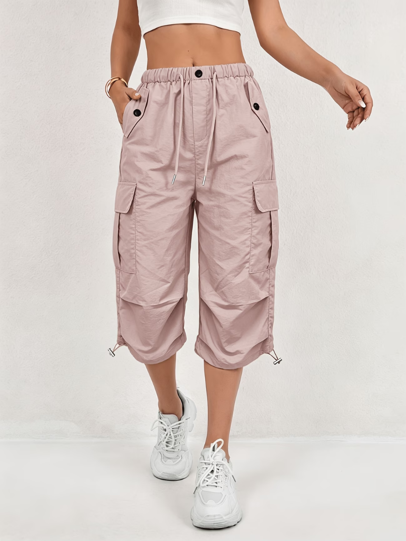 Women's Lightweight Cargo Cropped Trousers