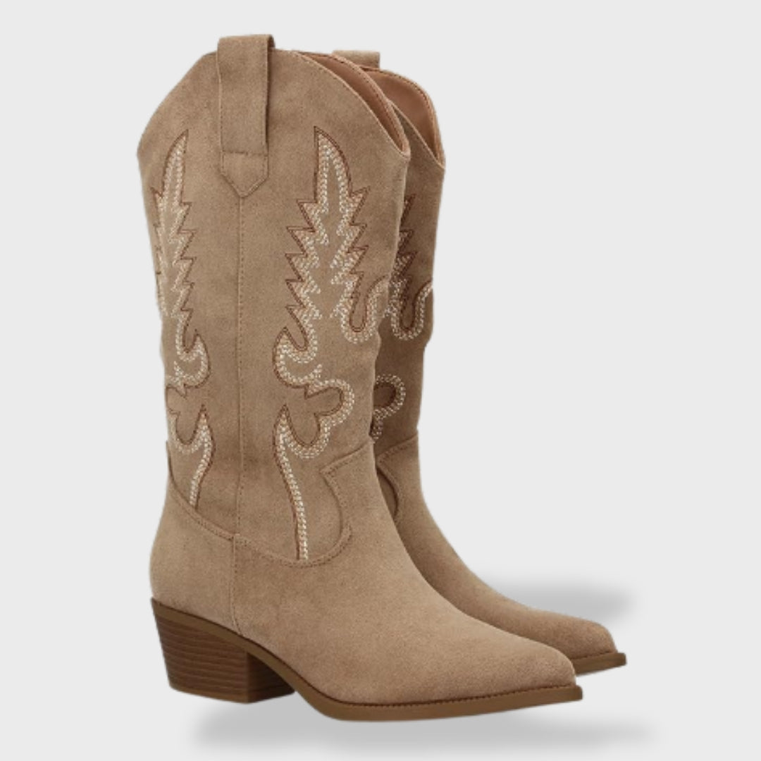 Women’s Embroidered Western Cowboy Boots