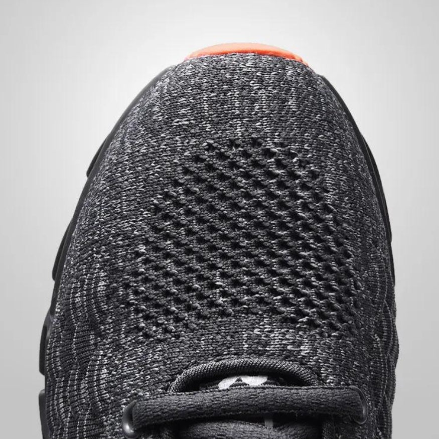 Baskets de course en mesh avec semelle de style lame