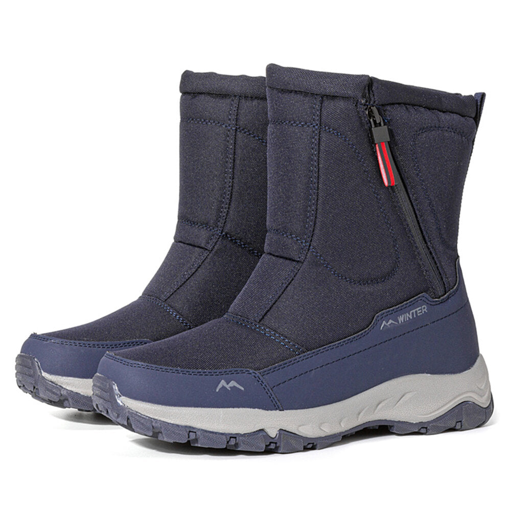 Women's Waterproof Winter Snow Boots with Side Zip