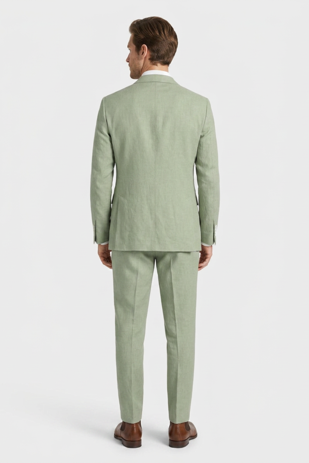 Men's Tailored Two-Piece Suit | Notched Lapel Blazer & Trousers