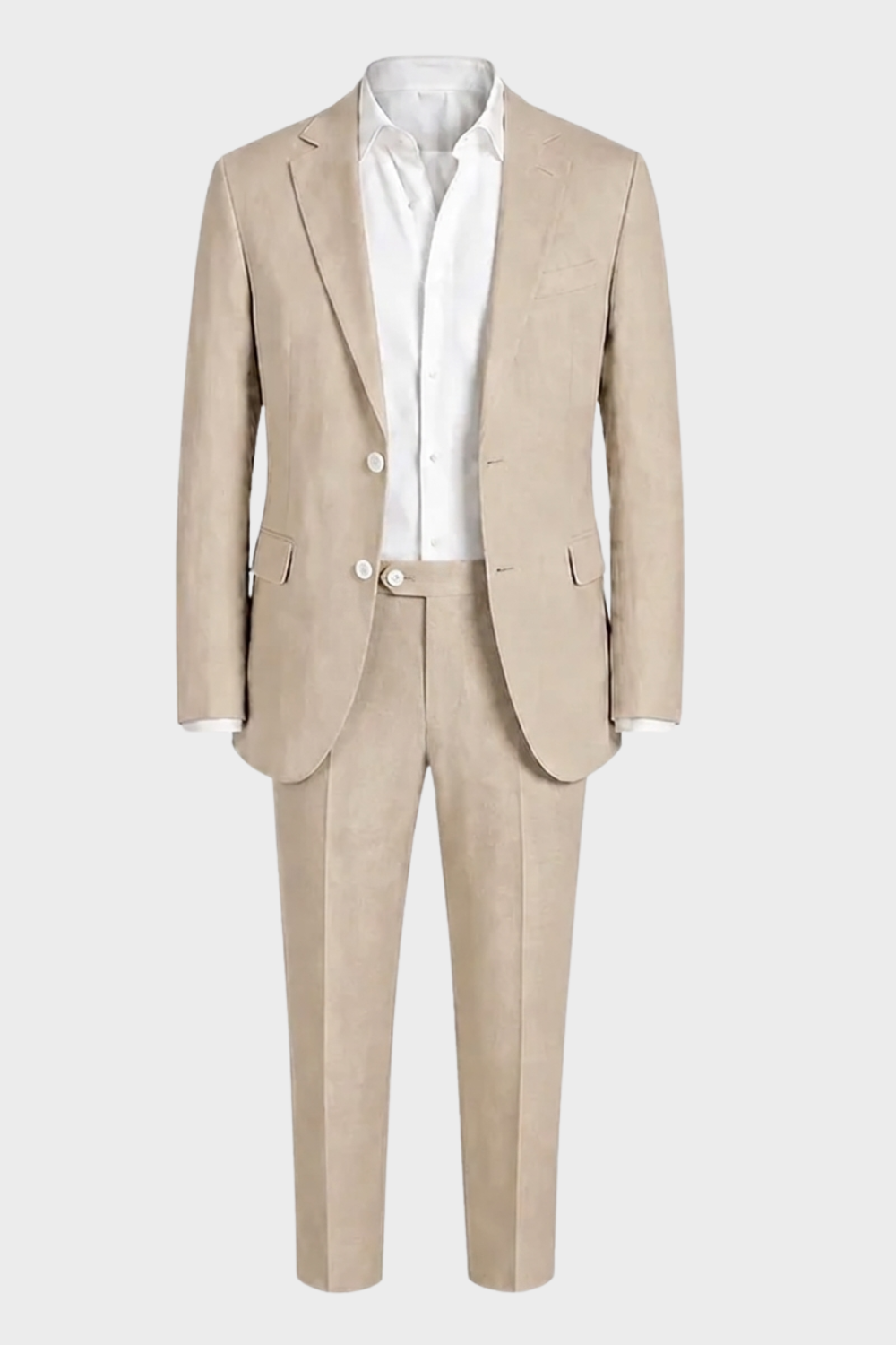 Men's Tailored Two-Piece Suit | Notched Lapel Blazer & Trousers