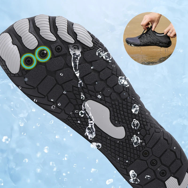 Men's Barefoot Water Shoes for Swimming & Outdoor Adventures
