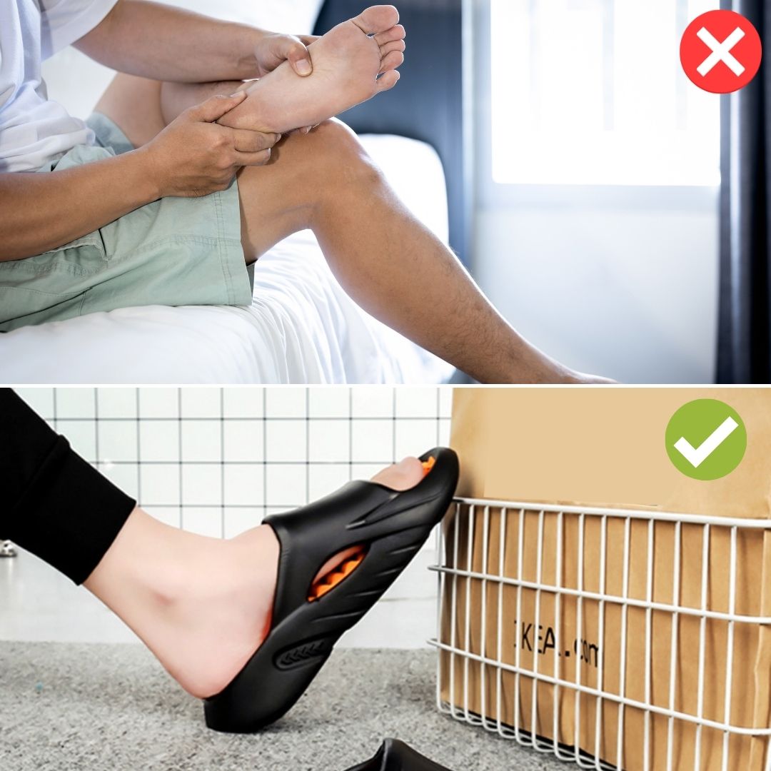 Unisex Cushioned Recovery Slides for Everyday Comfort