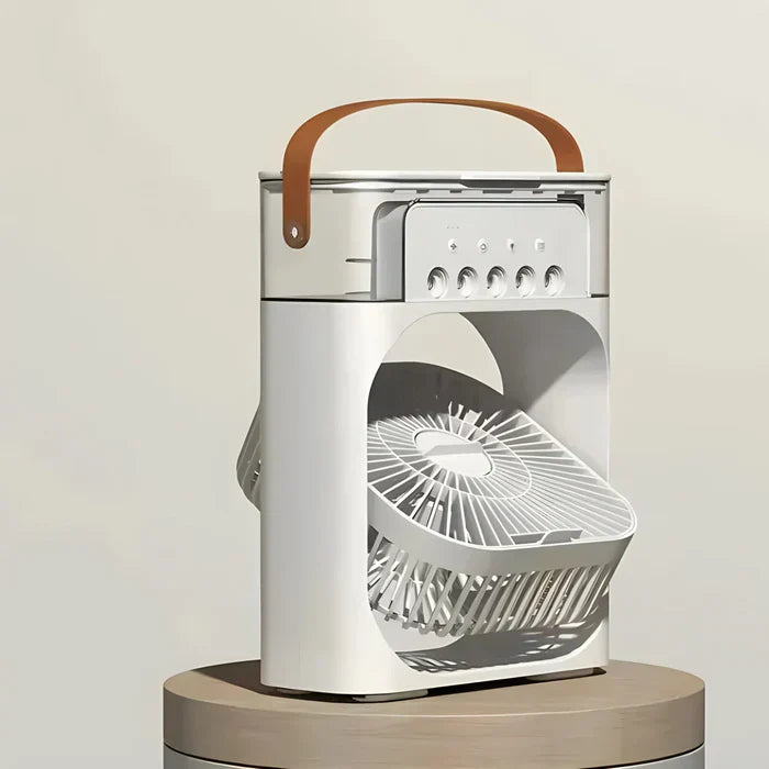 Portable Air Cooler with LED Light and Carry Handle