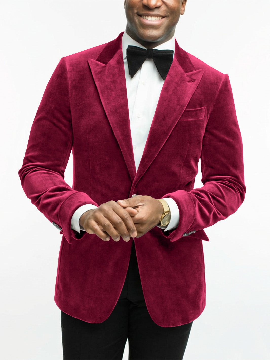 Velvet Dinner Jacket with Shawl Lapel