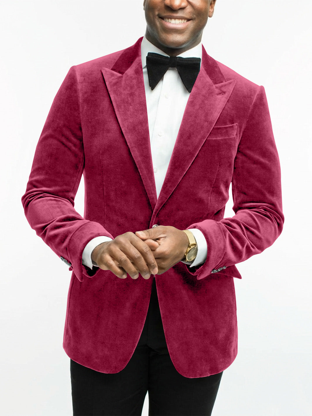 Velvet Dinner Jacket with Shawl Lapel