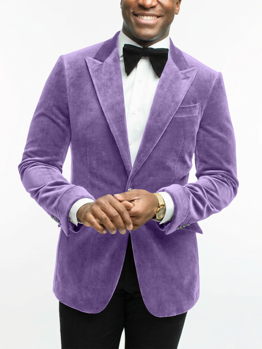 Velvet Dinner Jacket with Shawl Lapel