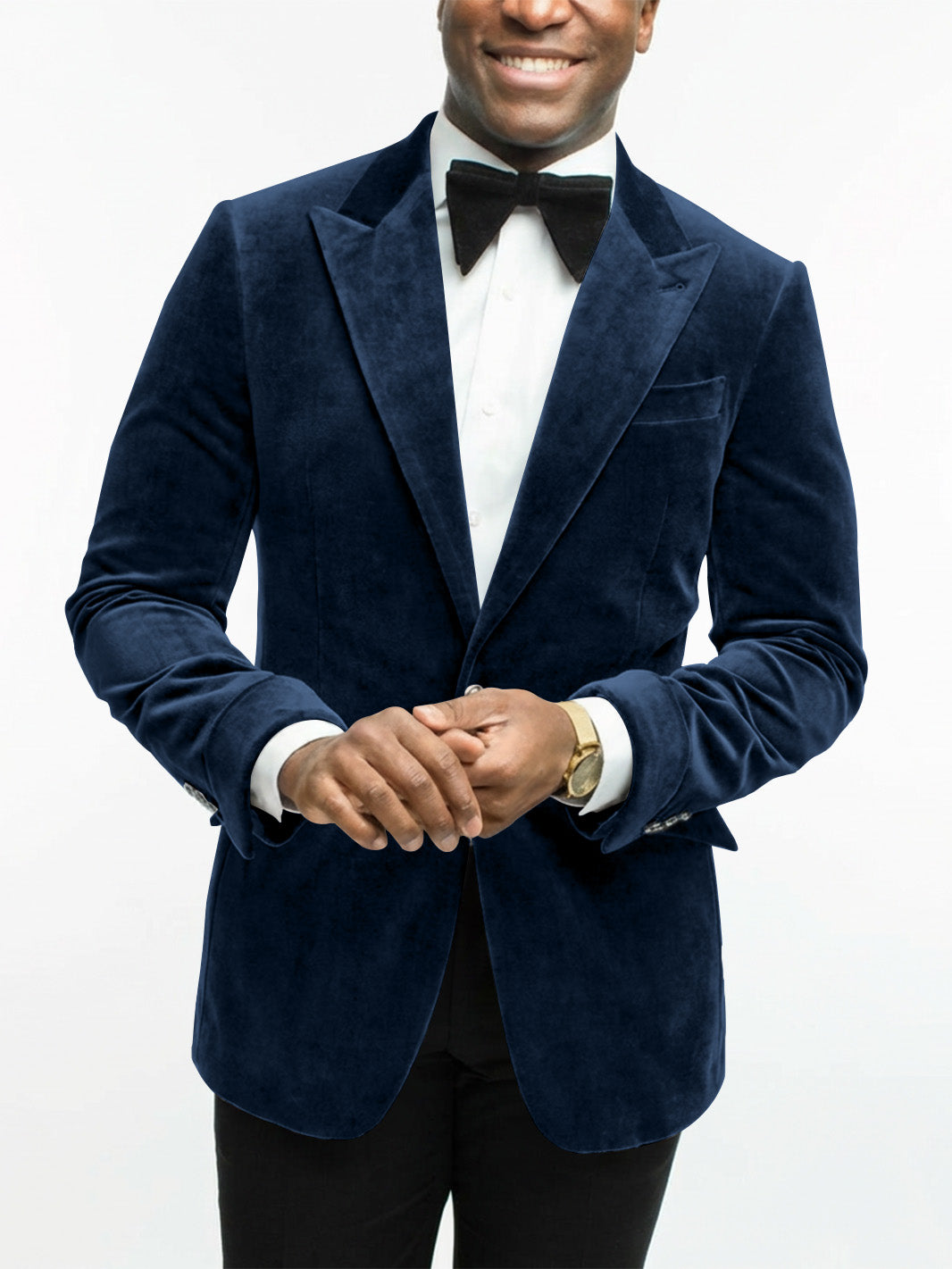 Velvet Dinner Jacket with Shawl Lapel
