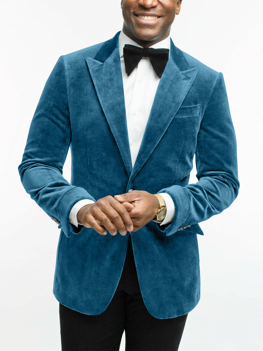 Velvet Dinner Jacket with Shawl Lapel