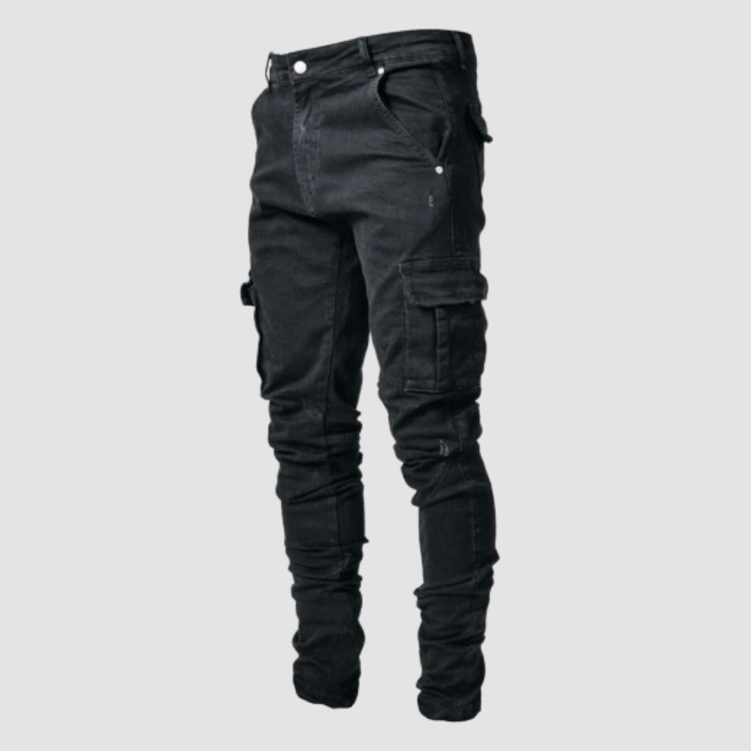 Men’s Slim Fit Cargo Jeans