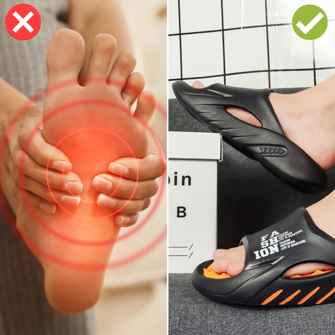 Unisex Cushioned Recovery Slides for Everyday Comfort