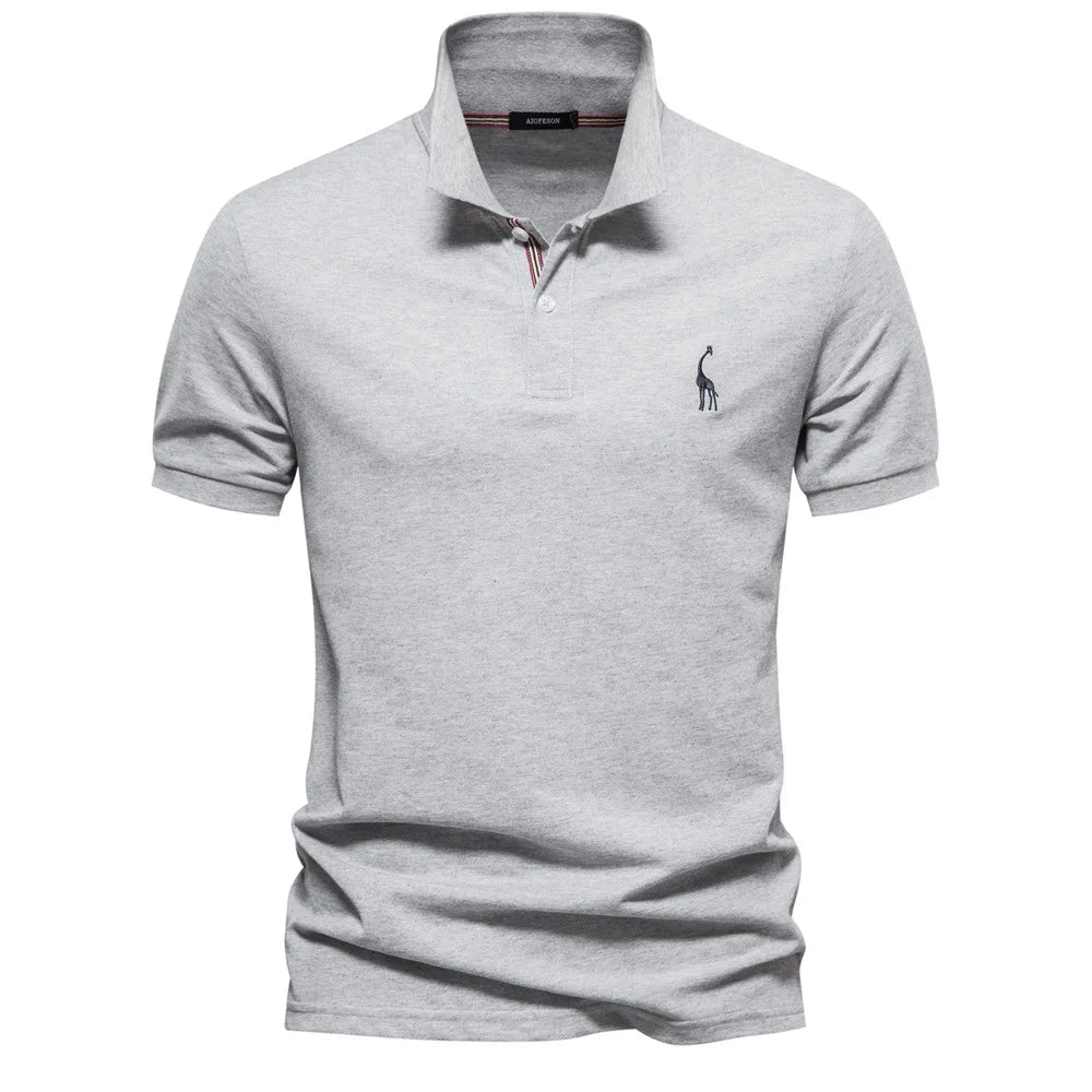 Men's Cotton Blend Polo Shirt