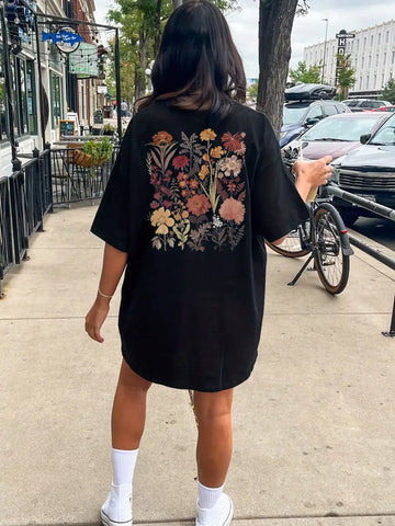 T-shirt léger pour femme | T-shirt doux à col rond