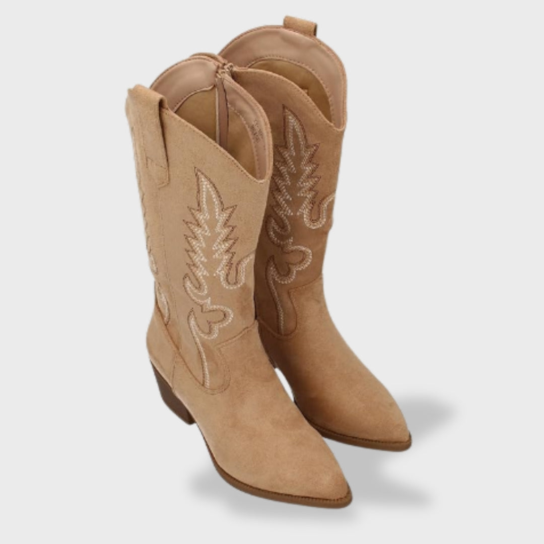 Women’s Embroidered Western Cowboy Boots