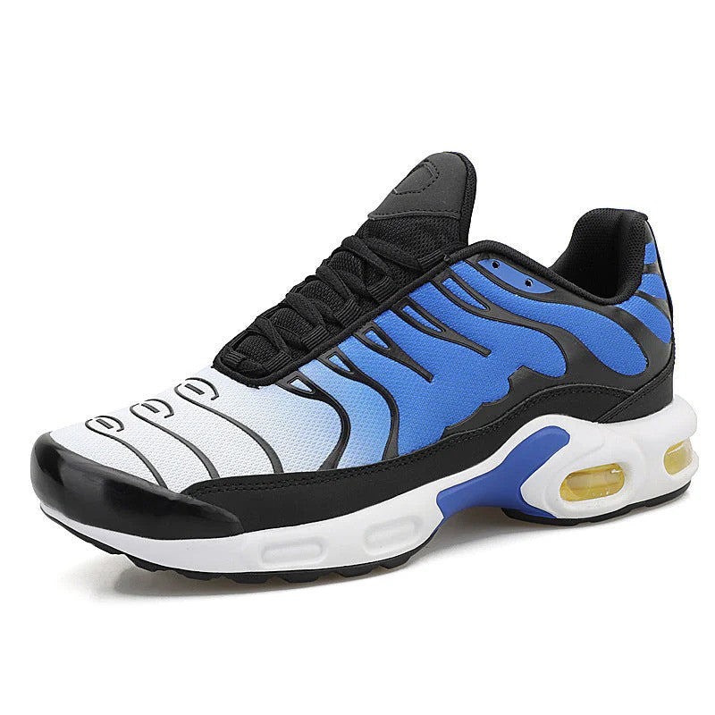 Chunky Running Shoes with Visible Air Cushion Sole