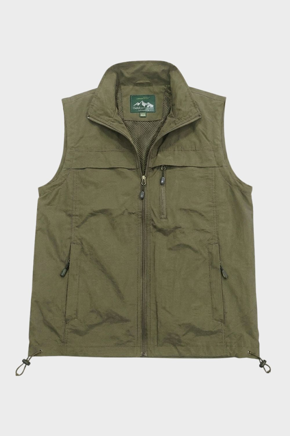 Men's Utility Vest with Zip Pockets