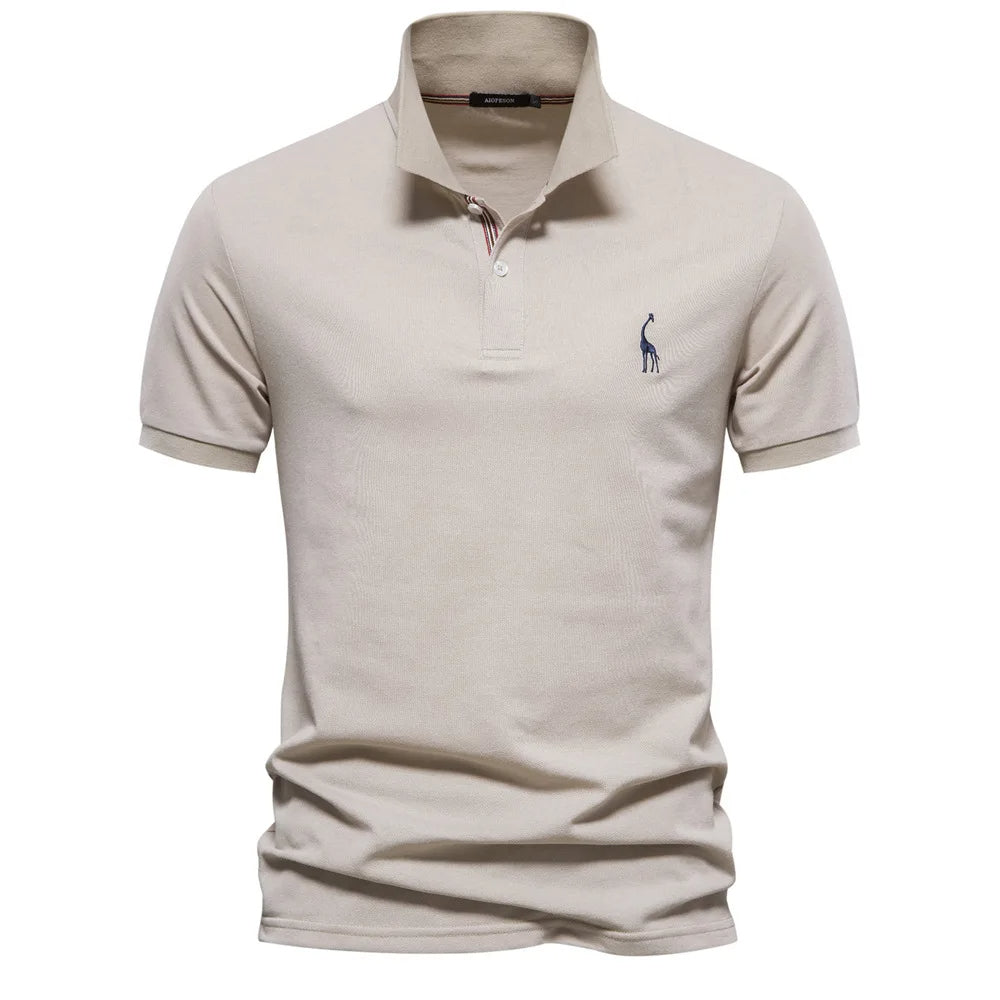 Men's Cotton Blend Polo Shirt