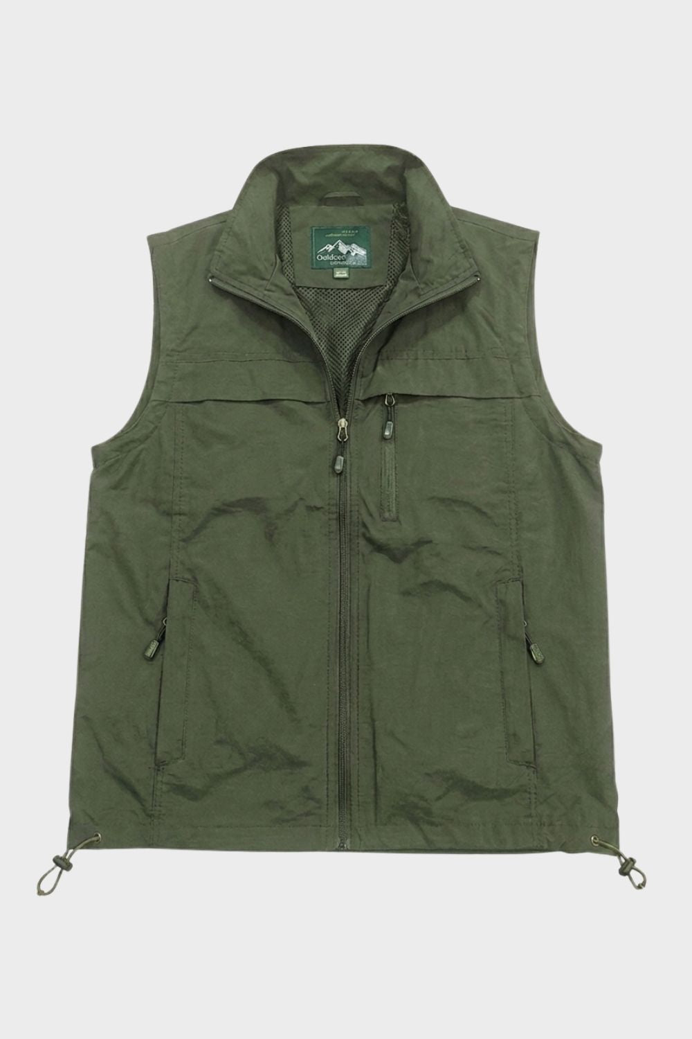 Men's Utility Vest with Zip Pockets