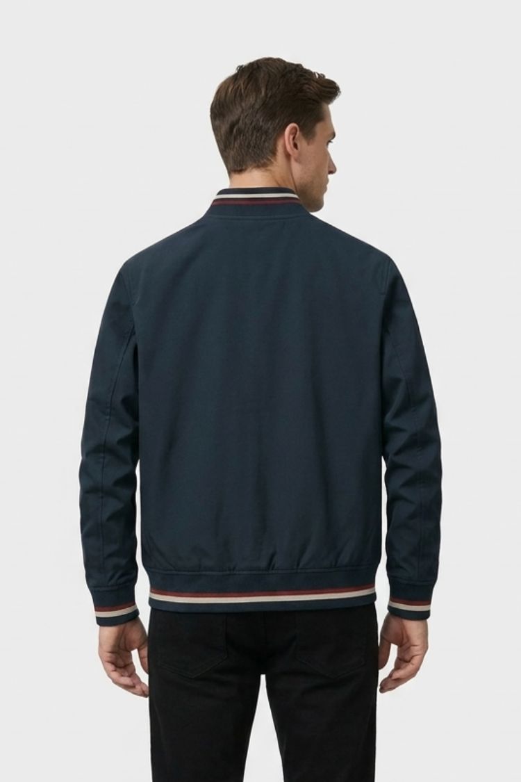 Blouson bomber léger pour homme | Veste décontractée zippée