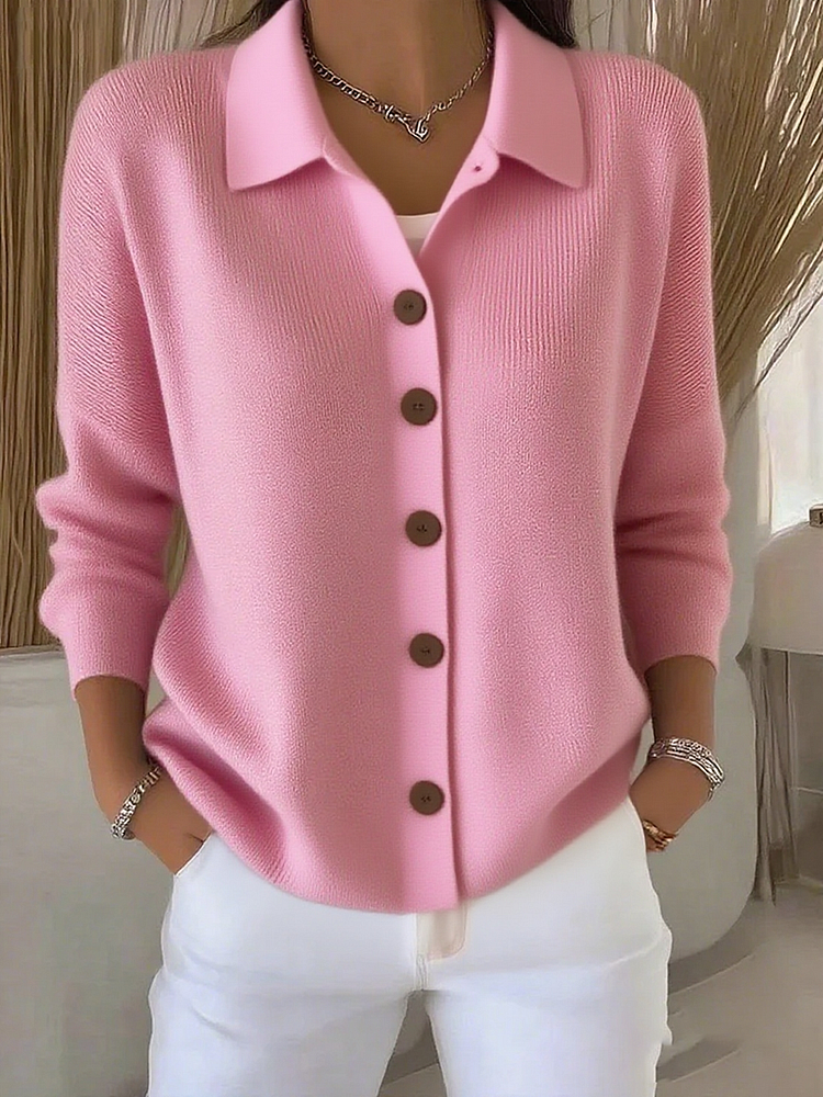 Women's Button-Up Cardigan | Soft Knit Autumn Sweater