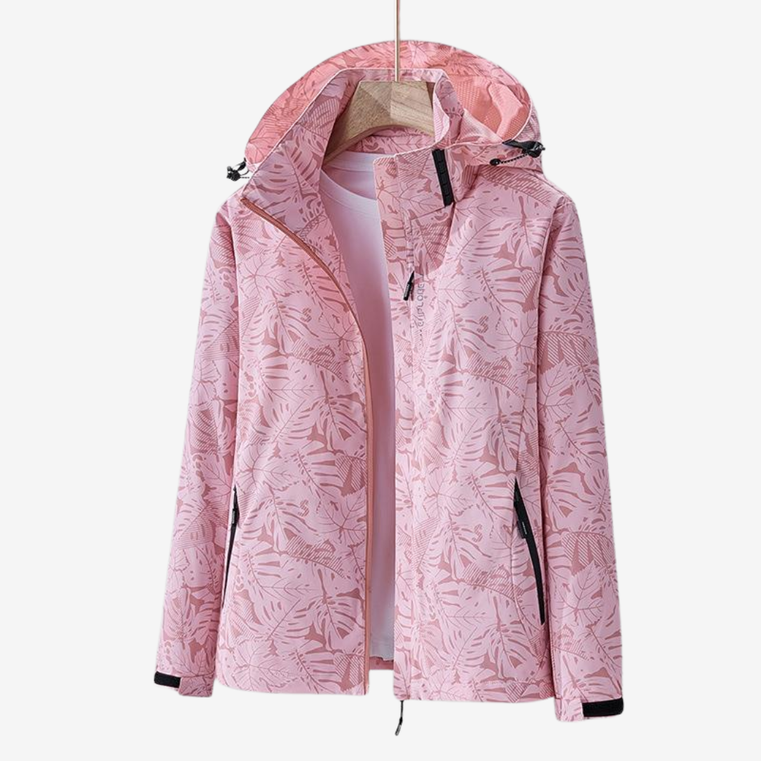 Veste imperméable pour femme | Coupe-vent léger à capuche