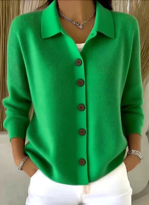 Women's Button-Up Cardigan | Soft Knit Autumn Sweater