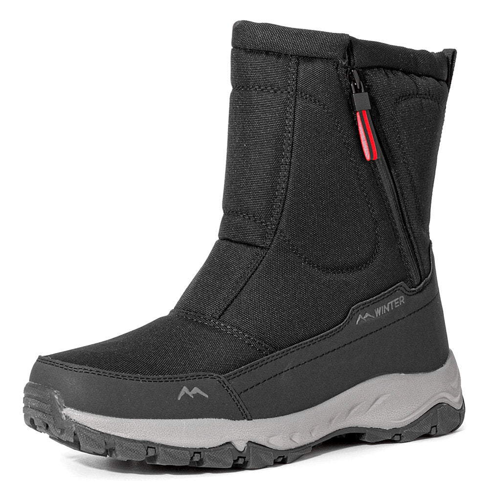 Women's Waterproof Winter Snow Boots with Side Zip