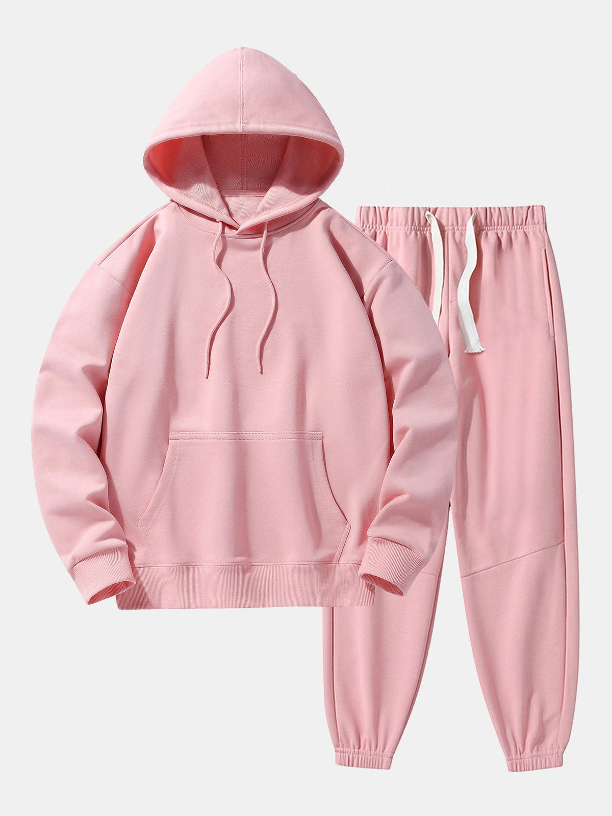 Men's Relaxed Hoodie and Jogger Tracksuit Set