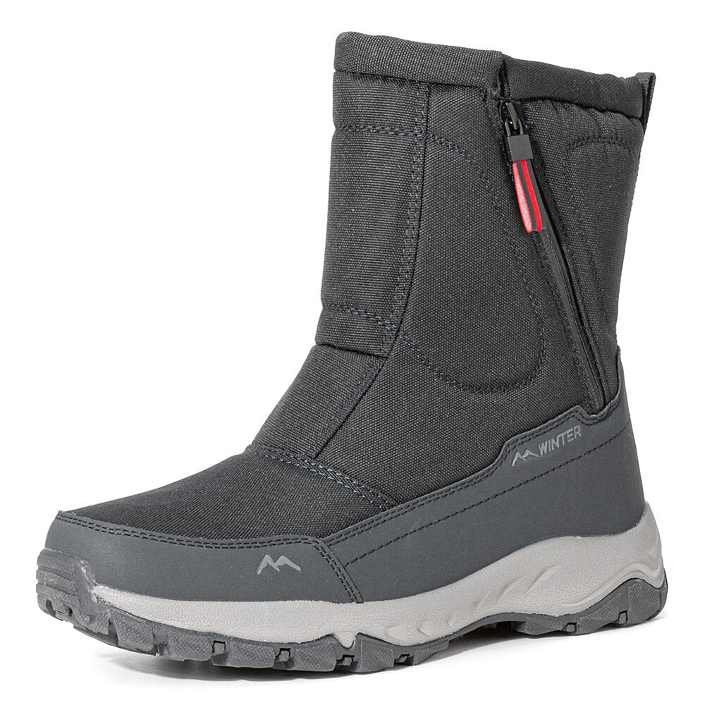 Women's Waterproof Winter Snow Boots with Side Zip