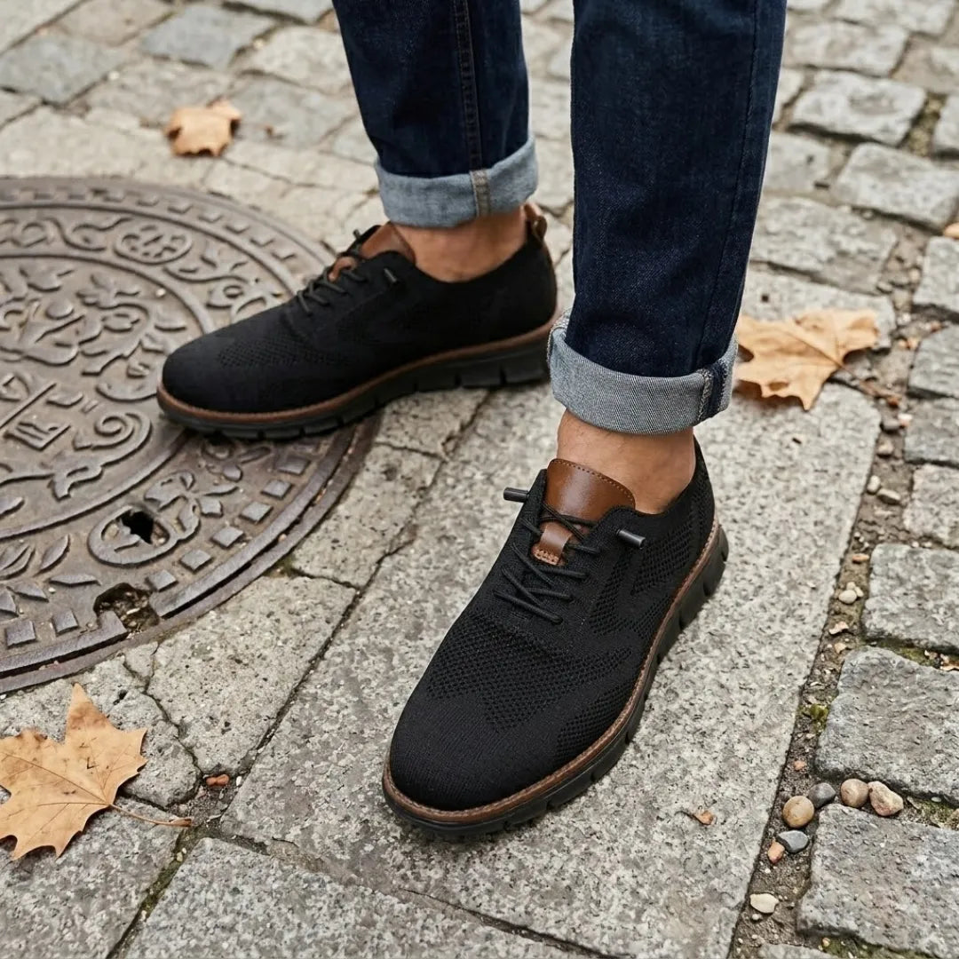Men’s Lightweight Knitted Casual Trainers