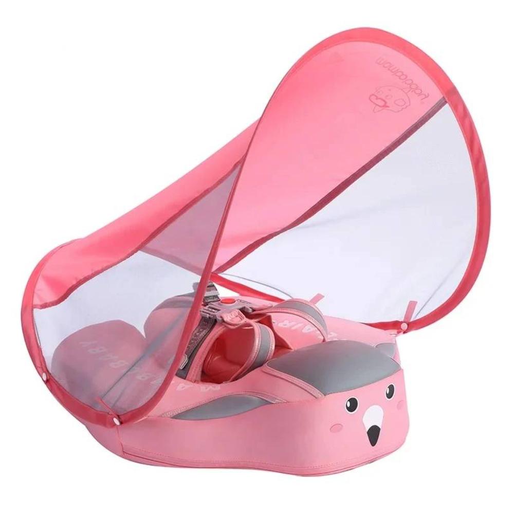 Baby Swim Float with Sun Canopy and Safety Harness
