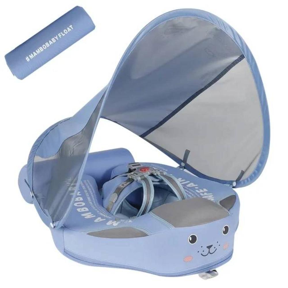 Baby Swim Float with Sun Canopy and Safety Harness