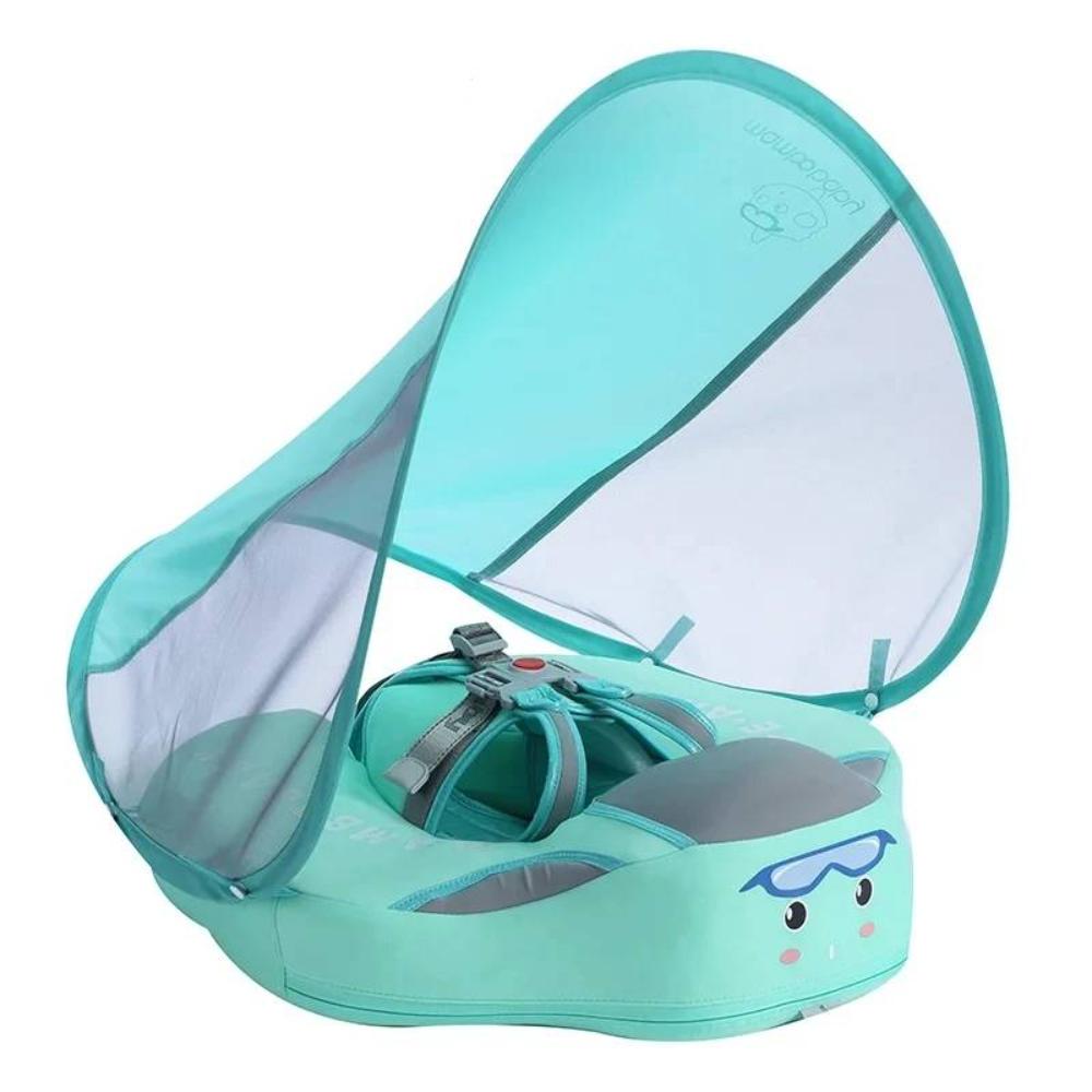 Baby Swim Float with Sun Canopy and Safety Harness