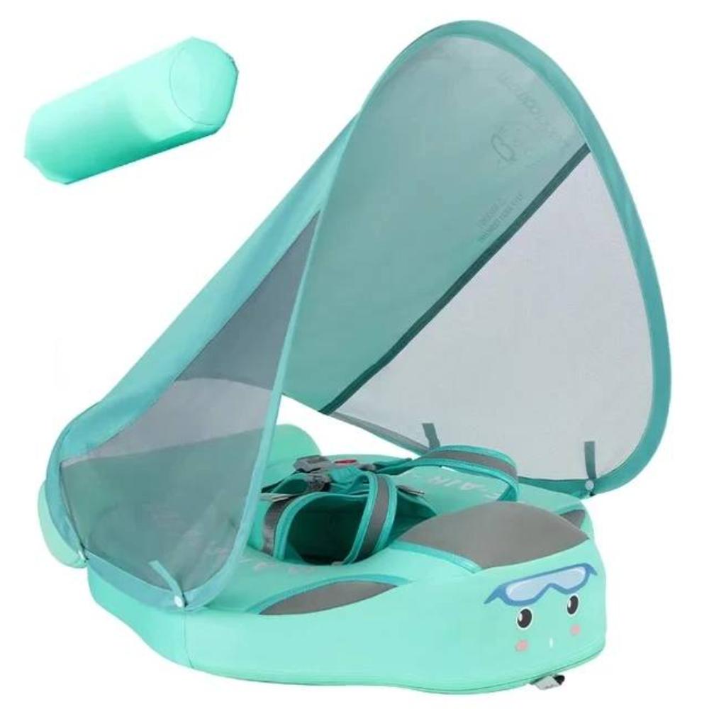 Baby Swim Float with Sun Canopy and Safety Harness