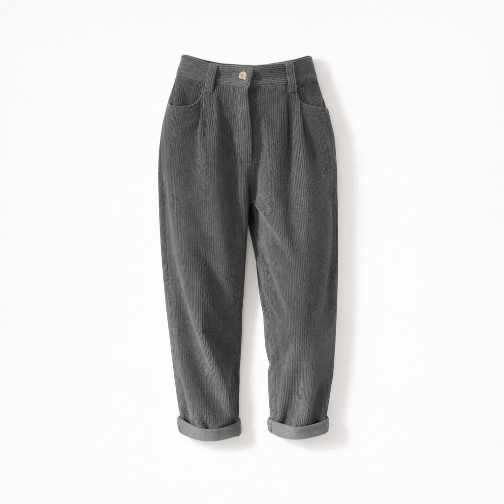 Women's Relaxed Fit Corduroy Trousers