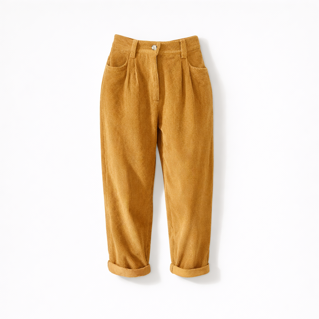 Women's Relaxed Fit Corduroy Trousers