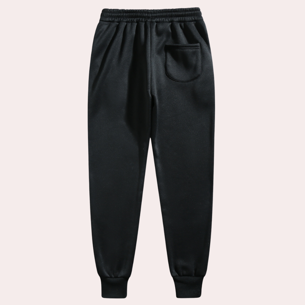 Joggers pour homme à cordon de serrage et poignets élastiqués