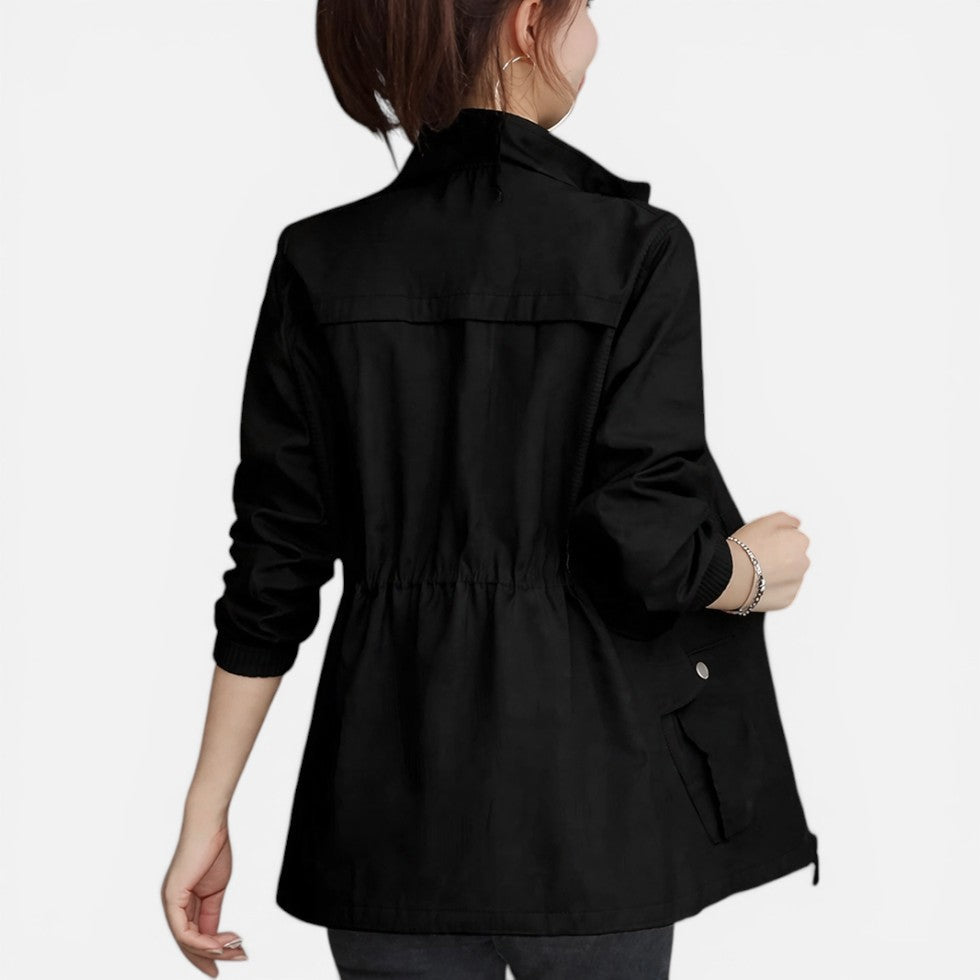 Women's Lightweight Zip-Up Utility Jacket