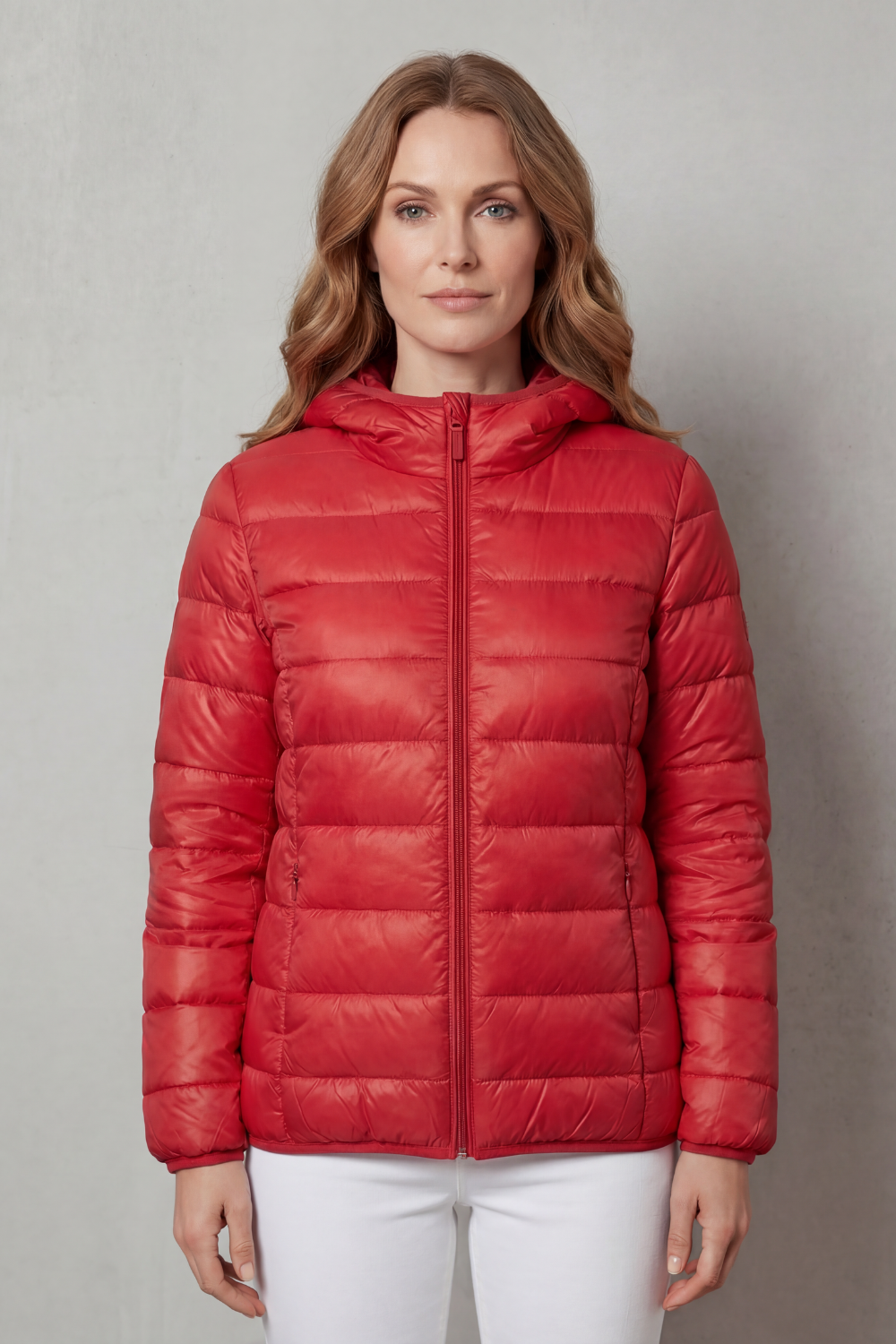 Women’s Lightweight Hooded Puffer Jacket