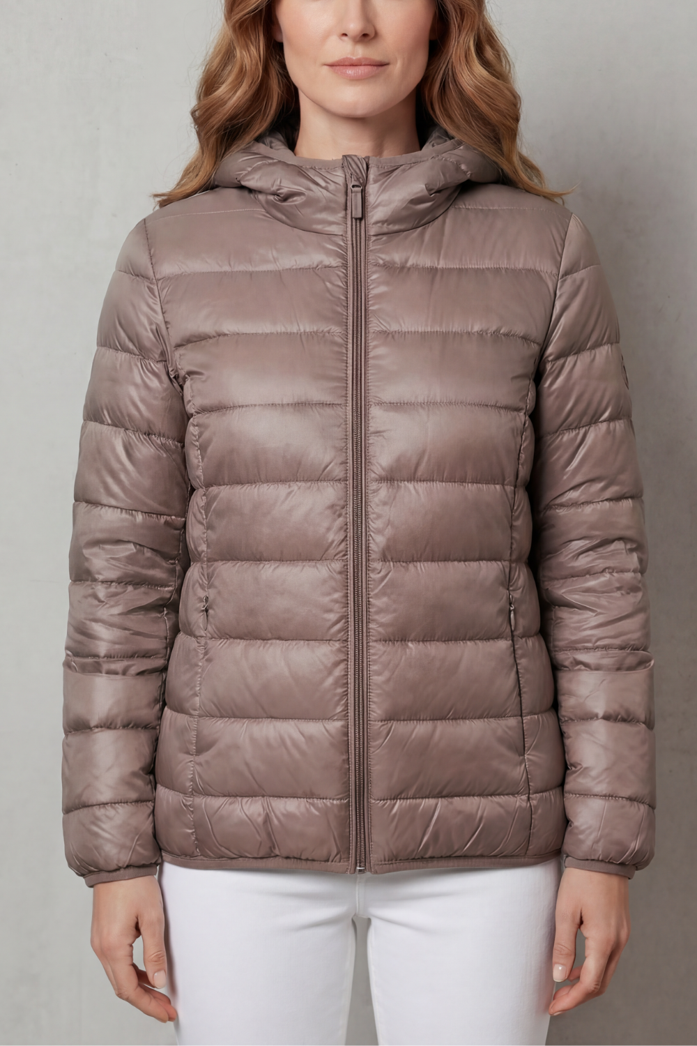 Women’s Lightweight Hooded Puffer Jacket